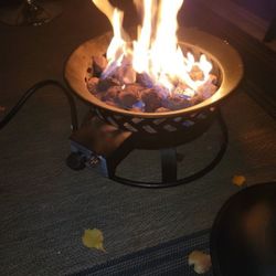 22' Propane Fire Pit , Tank Included 