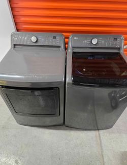 LG washer and dryer