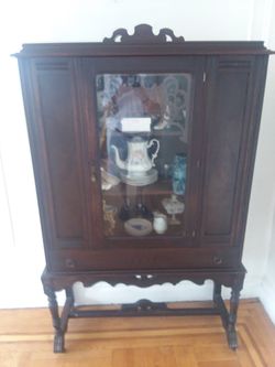 Antique china bureau