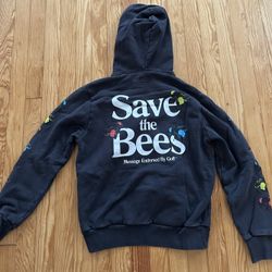 Golf Wang Save The Bees Hoodie In Back Size Small 