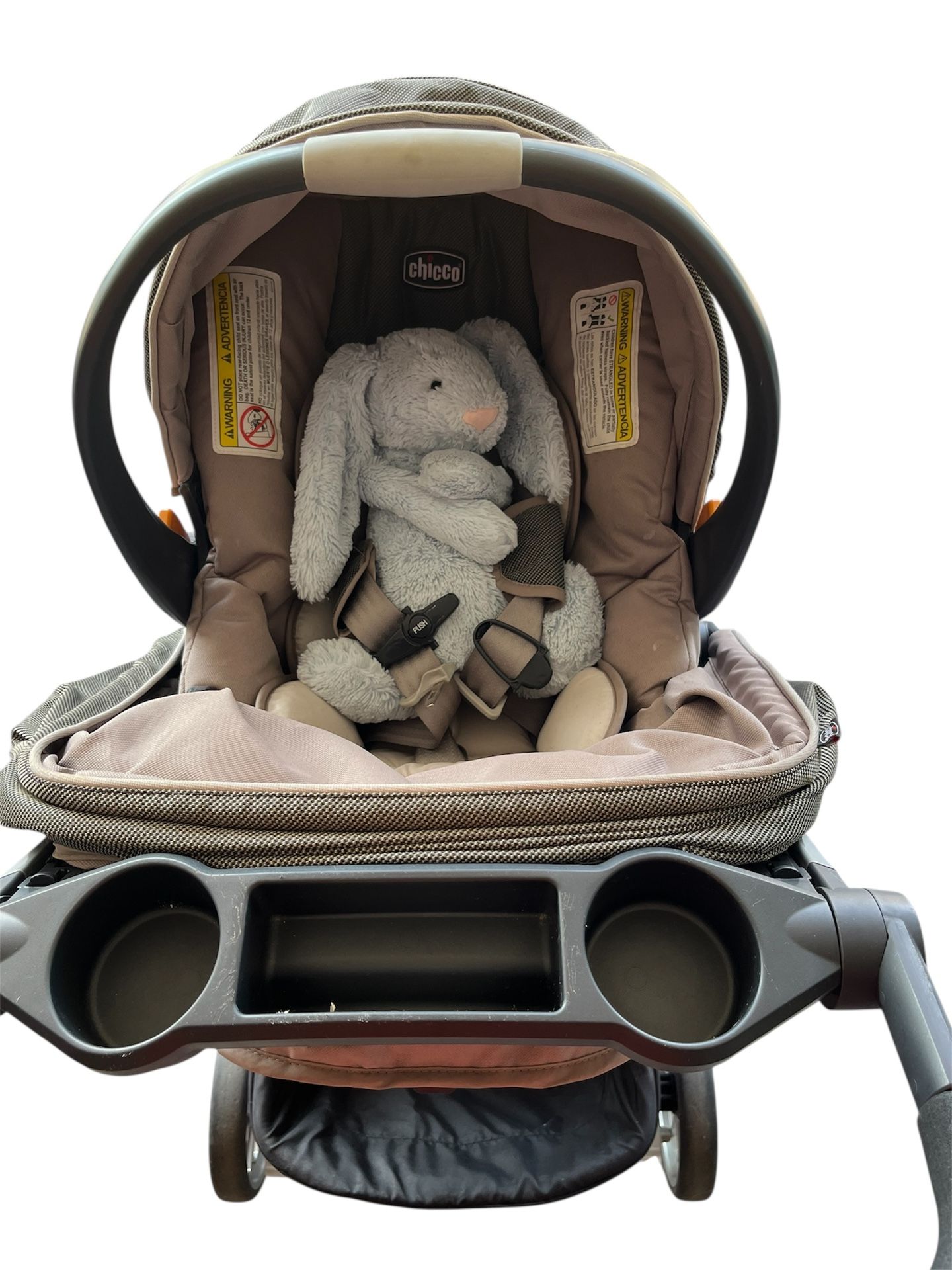 CHICCO BRAVO 3in TRIO TRAVEL SYSTEM QUICK Fold With