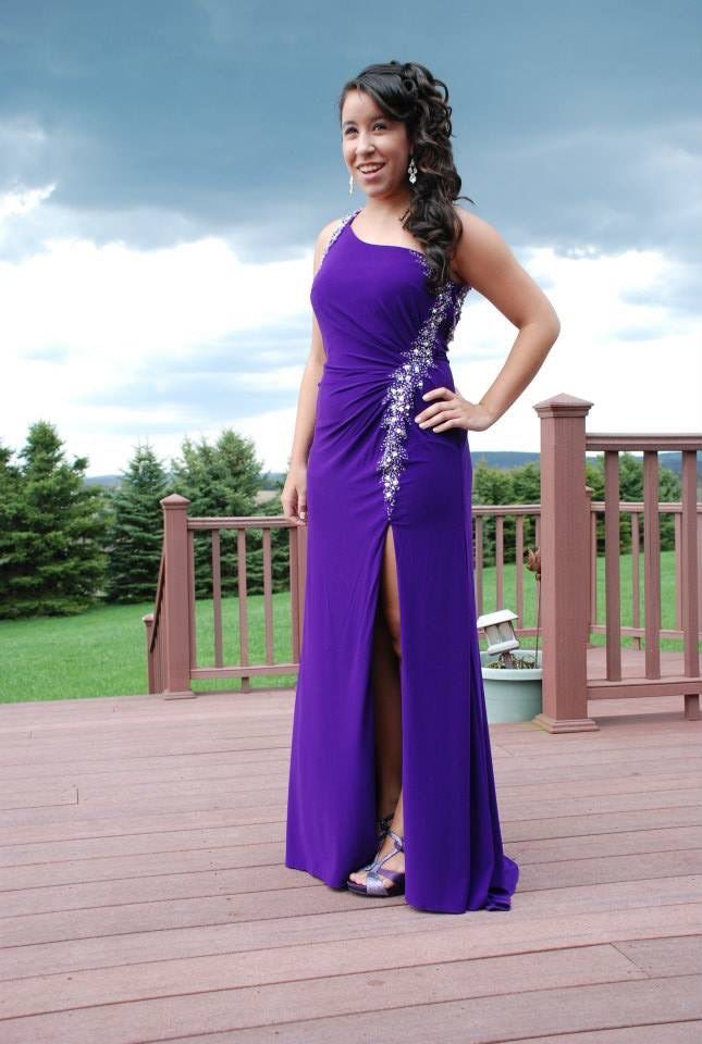 Camille La Vie Prom Dress - Purple