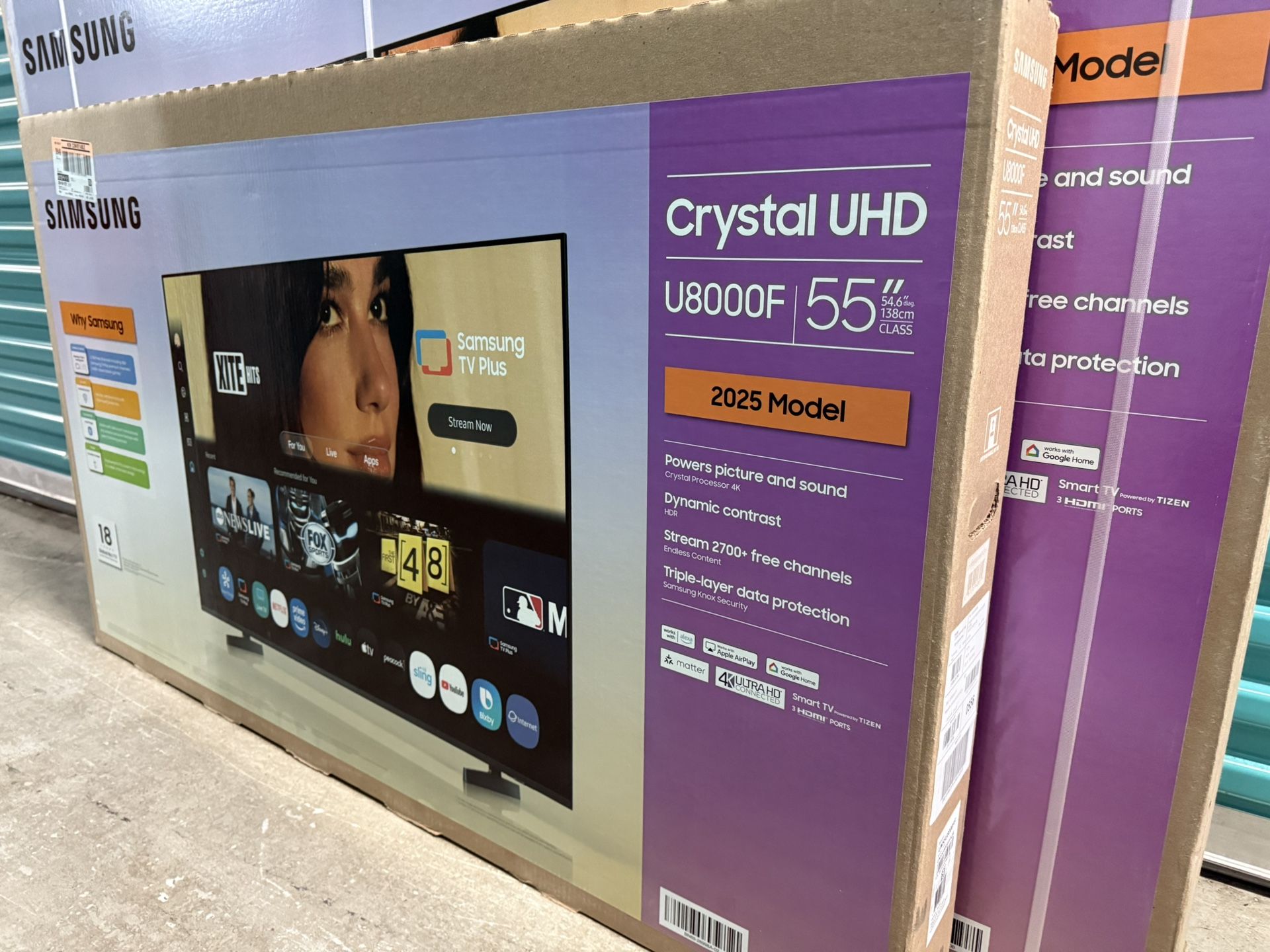 SAMSUNG 55” SMART T 4K UHD SERIES 2025 MODEL NEW IN BOX SEALED! PRICE FIRM!