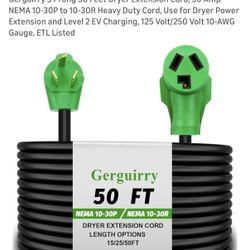Dryer Extension Cords Both 3 And 4 Prong