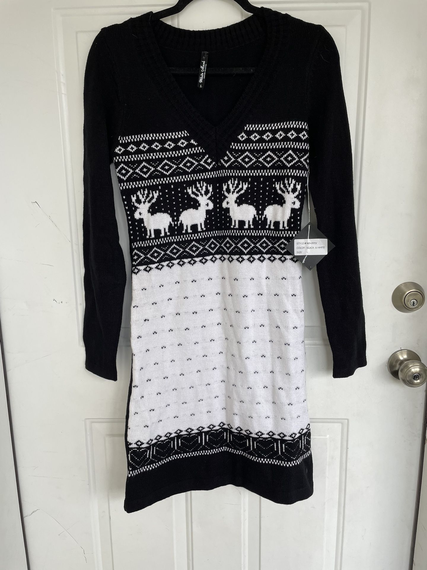 White Mark Dress Size L