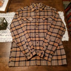 Patagonia Organic Cotton Shirt Jacket Mens M