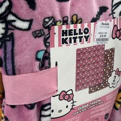 Hello Kitty Halloween Blanket 