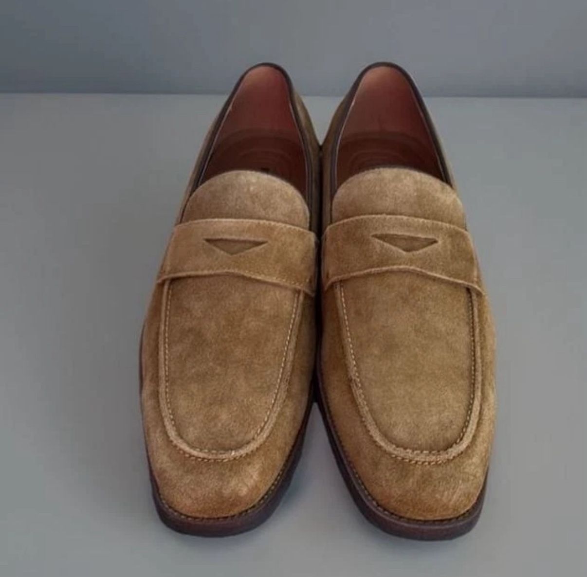 Vintage Foundry Co. Davis Suede Penny Loafers Men’s Size 9