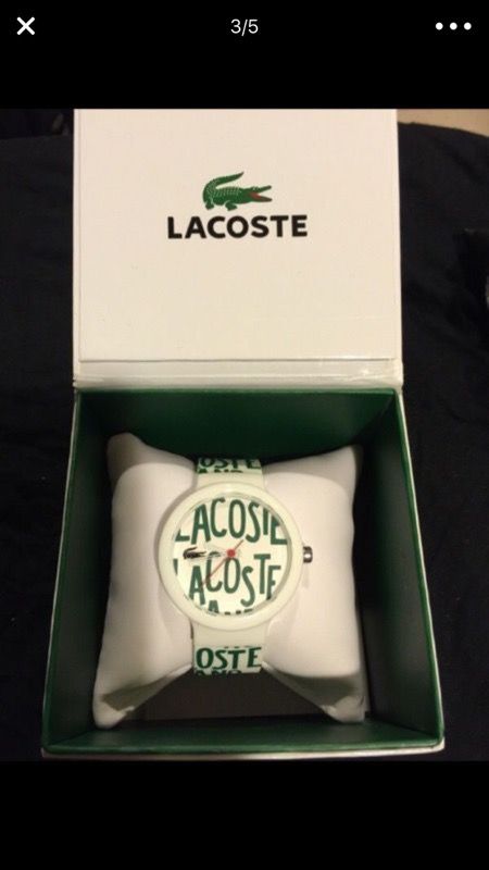 New limited edition Lacoste watch