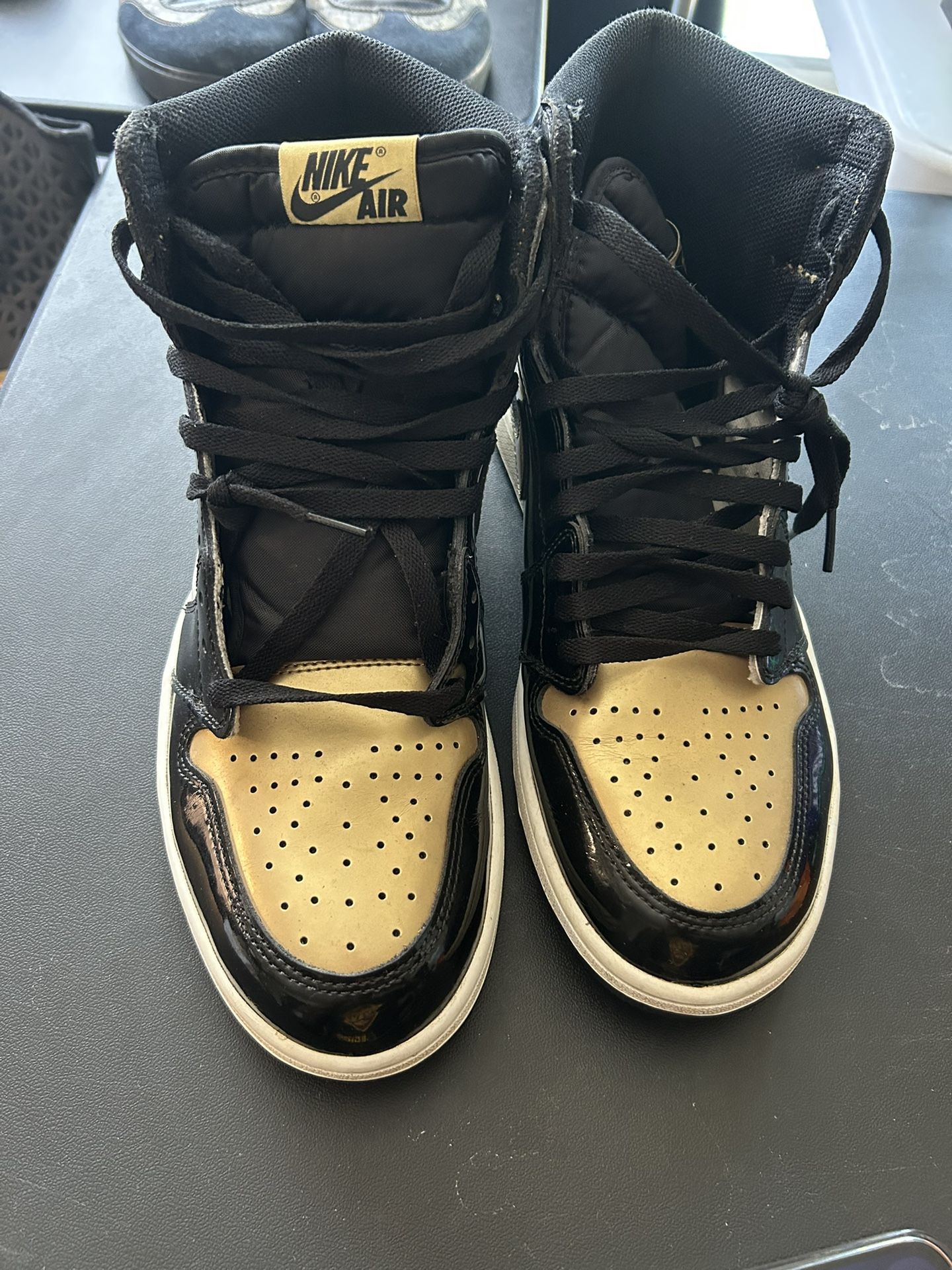Gold Toe Jordan 1 Size 13