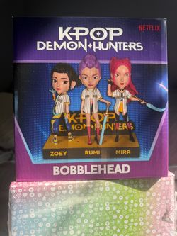 Brand Neww!! K POP Demon Hunters Bobble heads