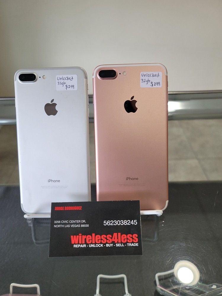 iPhone7 plus rose gold 32GB Iphone 7 Plus 32gb Unlocked