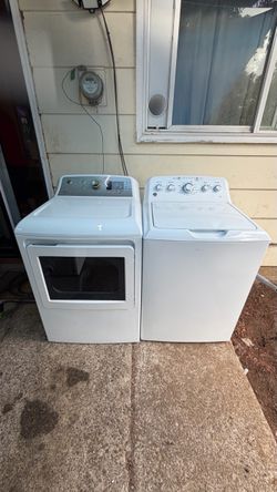 GE Top Load Washer and Dryer Set🔥💦