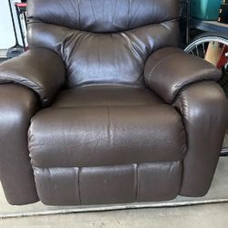 Leather Recliner - Excellent Condition 