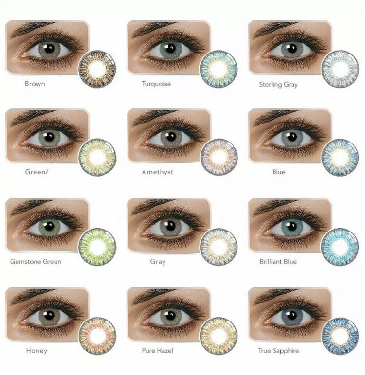 $10 per Color contacts lenses pair.