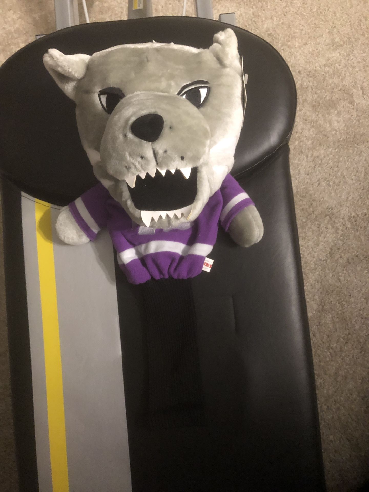 K-State “Willie the Wildcat” golf club head cover