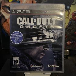 Call Of Duty Ghost PS3