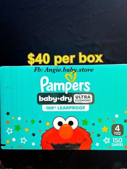 Pampers Baby Dry Ultra Cushiony Size 4 Diapers 150ct