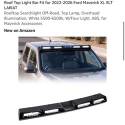 Roof Top Light Bar for 2022-2026 Ford Maverick