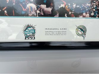 Marlins inaugural game joe robbie stadium