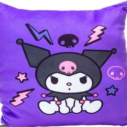 Small Kuromi Hello Kitty Pillow