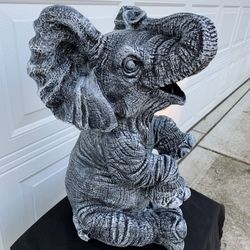 Painted Upright Elephant