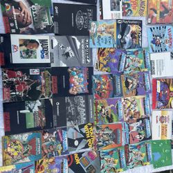 Nintendo And More Game Manuals