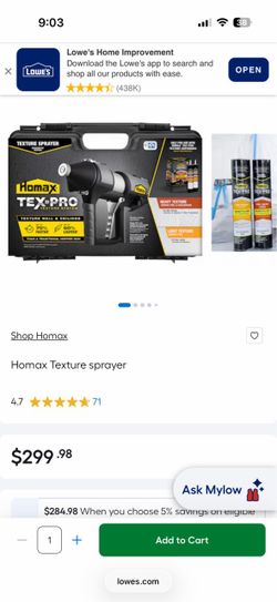 Homax Tex Pro Texture Sprayer System