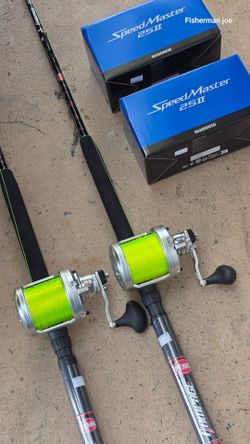 Shimano Speedmaster2 Reels/New lines/New penn rods