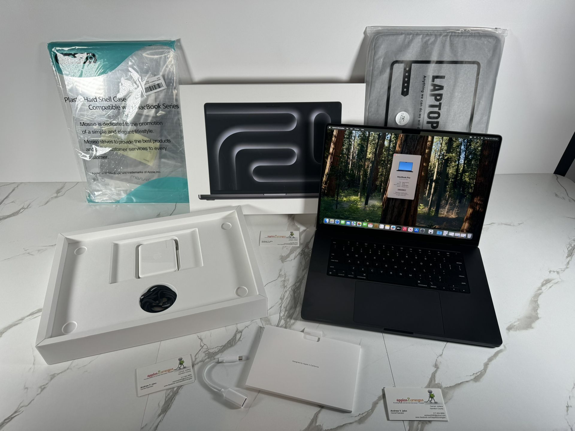 16” MacBook Pro 2023 M3 Pro Like New With Warranty, Software And Accessories!