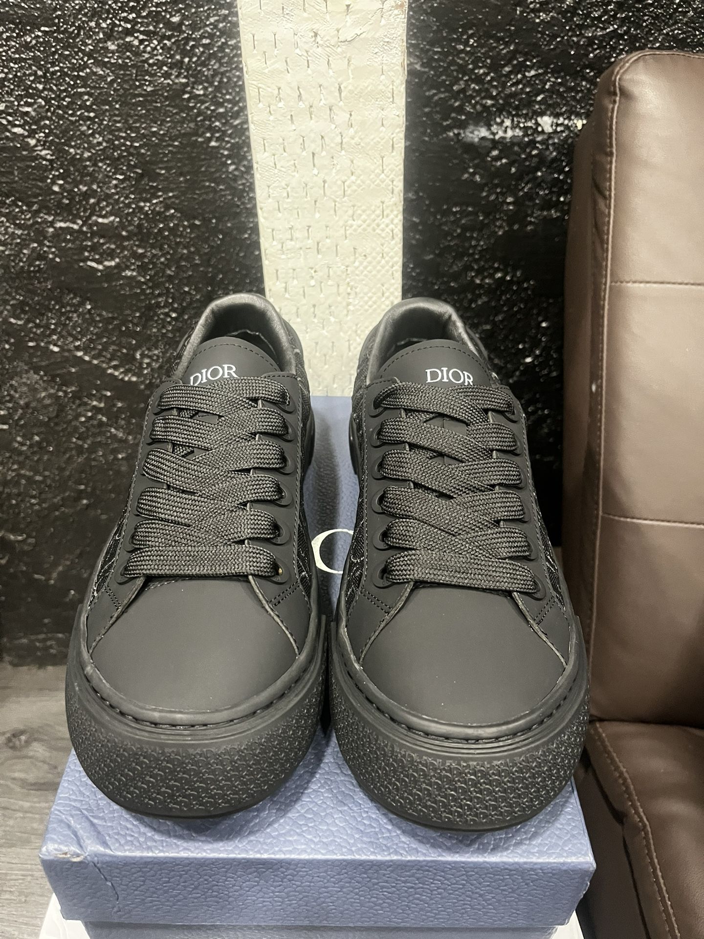 Dior All Black Converse 