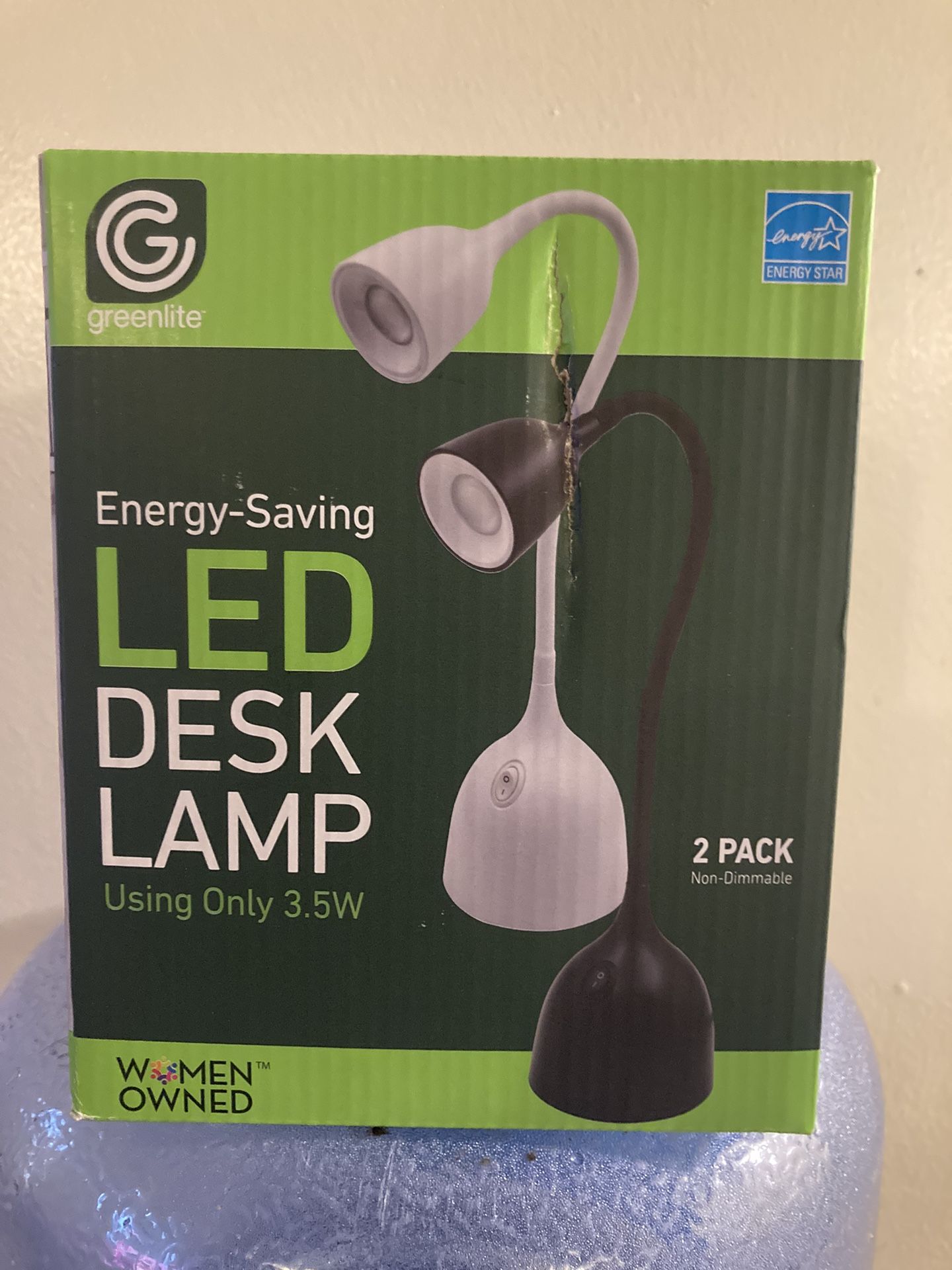 “2” Pack …LED Desk Lamp