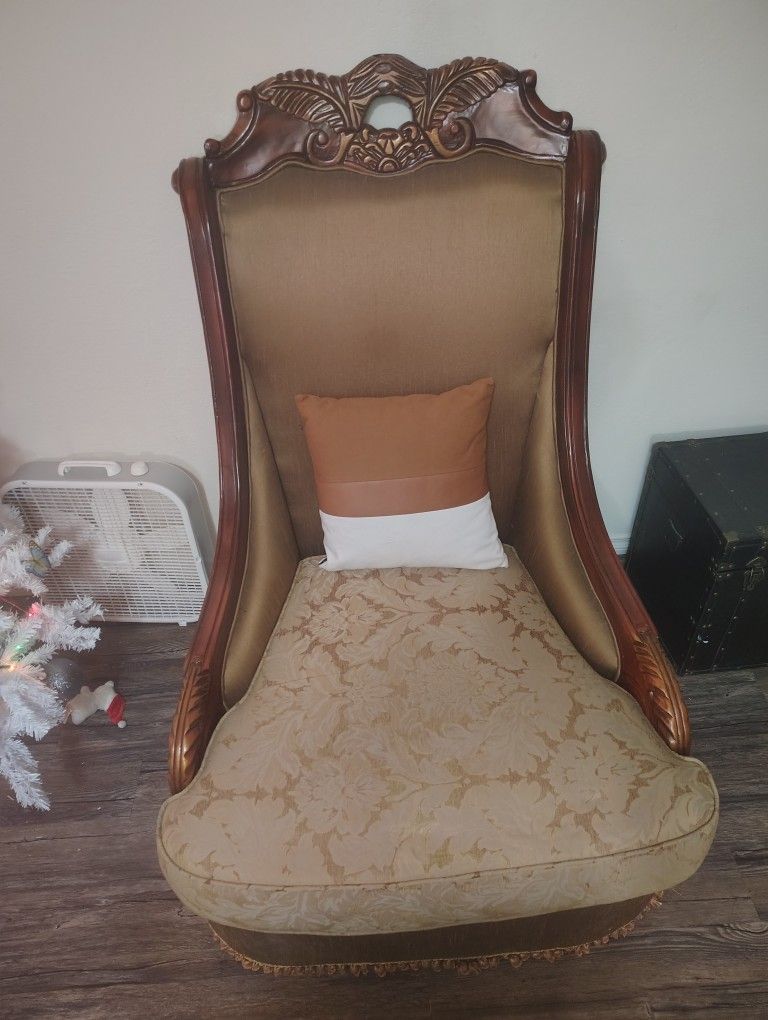 Solid Wood Couch And Chairs