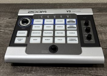 Like-New Zoom V3 Vocal Processor - Used 5 Times