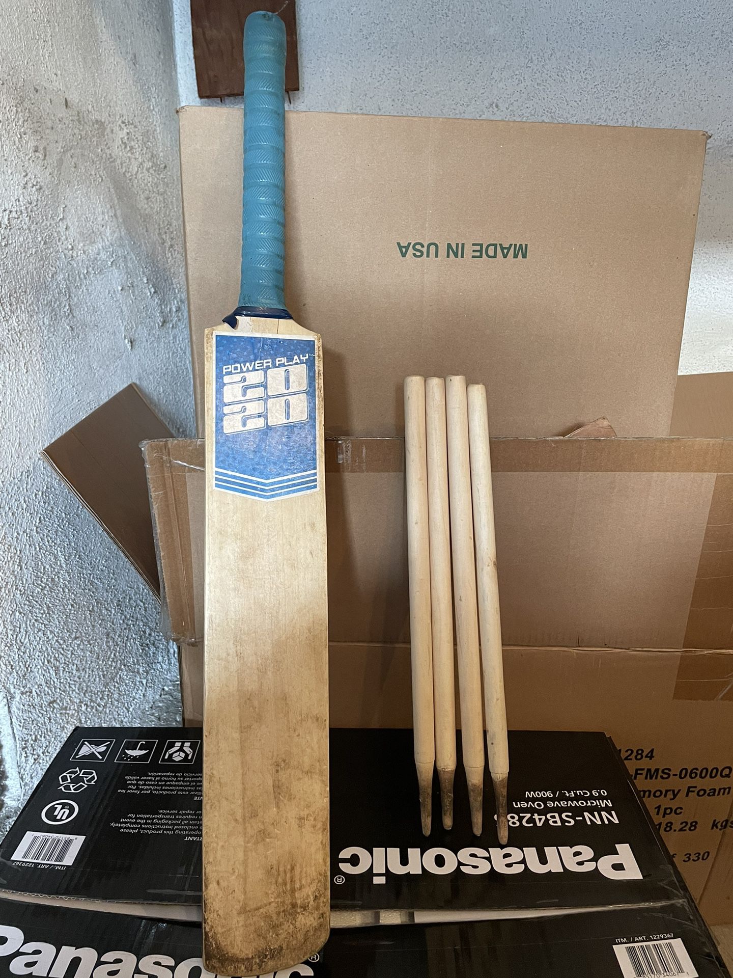 Cricket Bat and Wickets For Kids