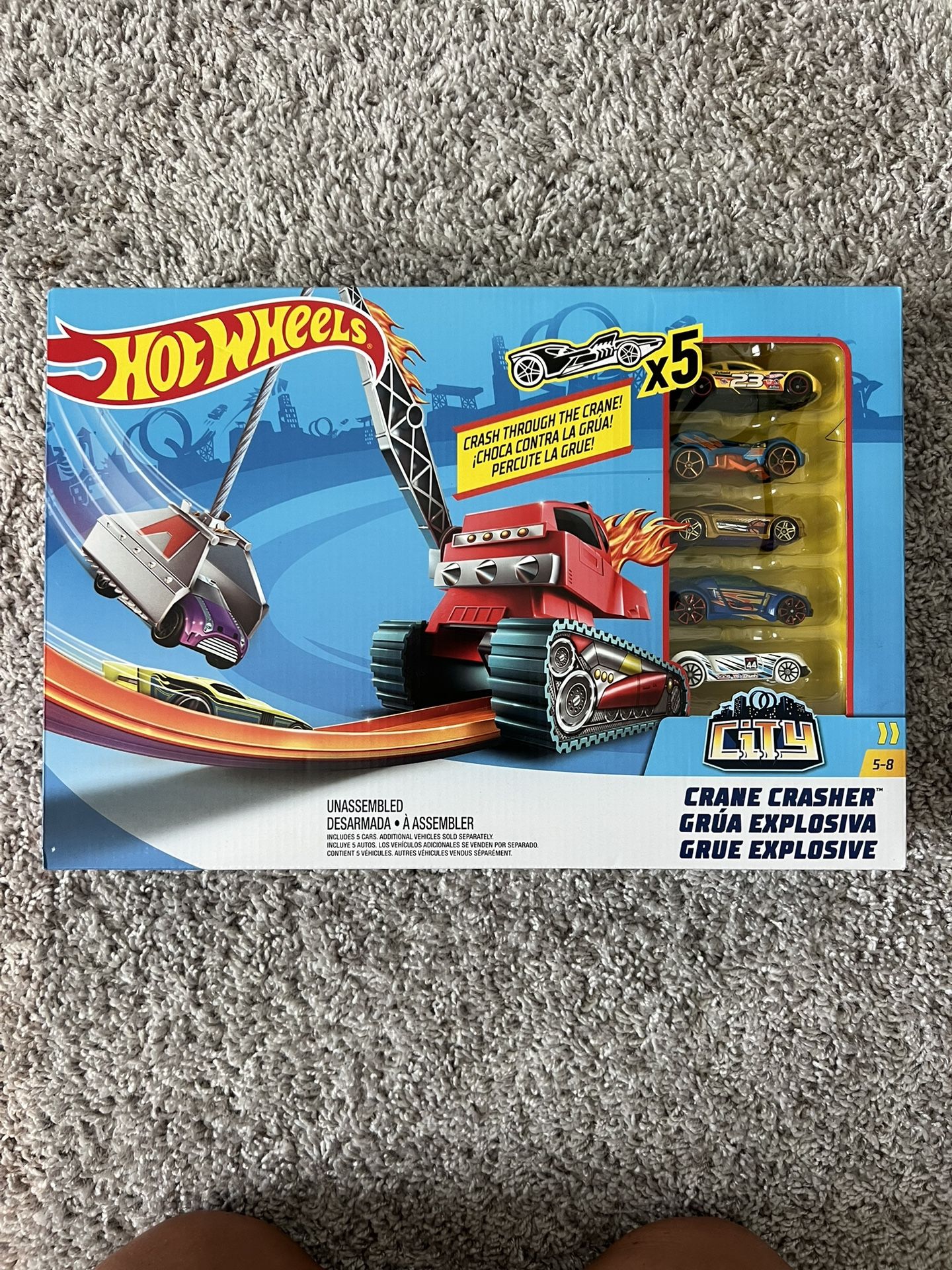 Hot Wheels Crane Crasher