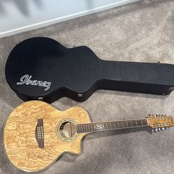 12 string Ibanez with case