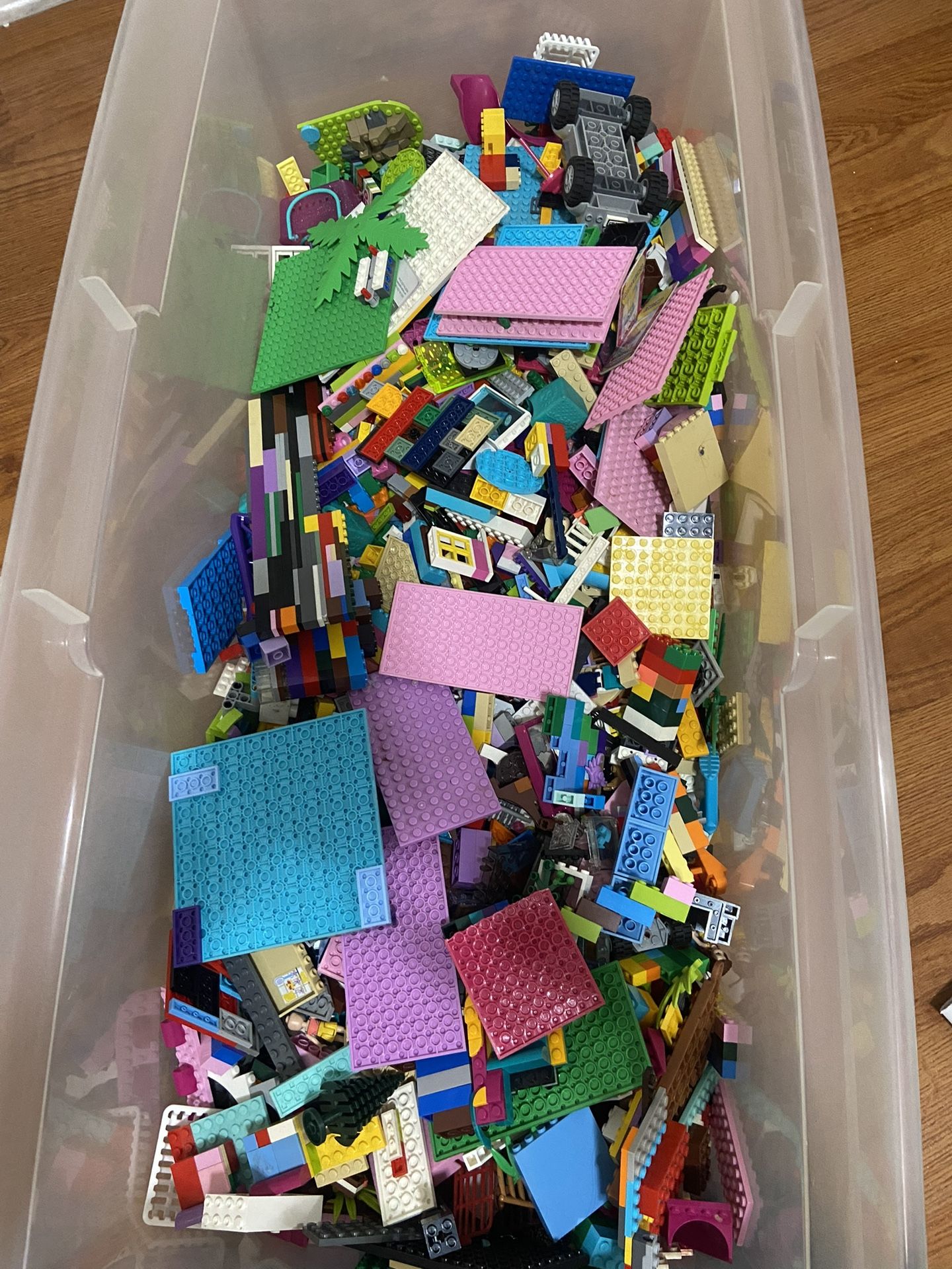 3000+ Piece Legos With 23 Large building plates
