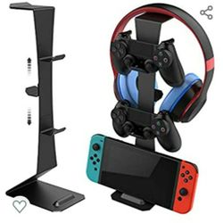 Universal Game Controller Stand Holder for Nintendo Switch/Switch lite/Xbox 360 / Xbox one/Playstation PS4. Full Set of Joystick Headphone Stand Hook
