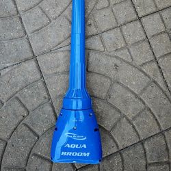 Pool Blaster Aqua Broom Vacuum (Above ground Use) Spa, Hot Tub, Kiddie Pools, Small Pools, and Fountains.