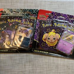 Pokemon Paldean Fates Sticker Collection