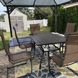 7-Piece Rectangular Outdoor Dining Set