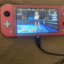 Pink Nintendo Switch Lite