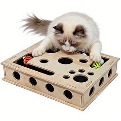 Cat Scratch Puzzle Enrichment Box Nail File