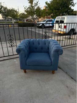 Blue Sofa Chair