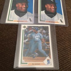 Baseball Cards 1991 Upperdeck Bo Jackson 