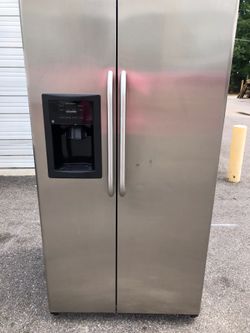 Ge stainless steel refrigerator