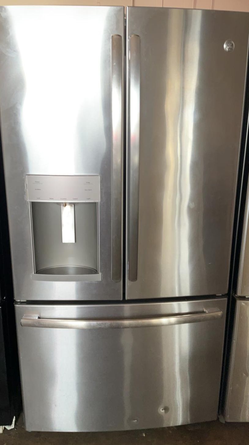 GE 3-Door Stainless Steel Fridge