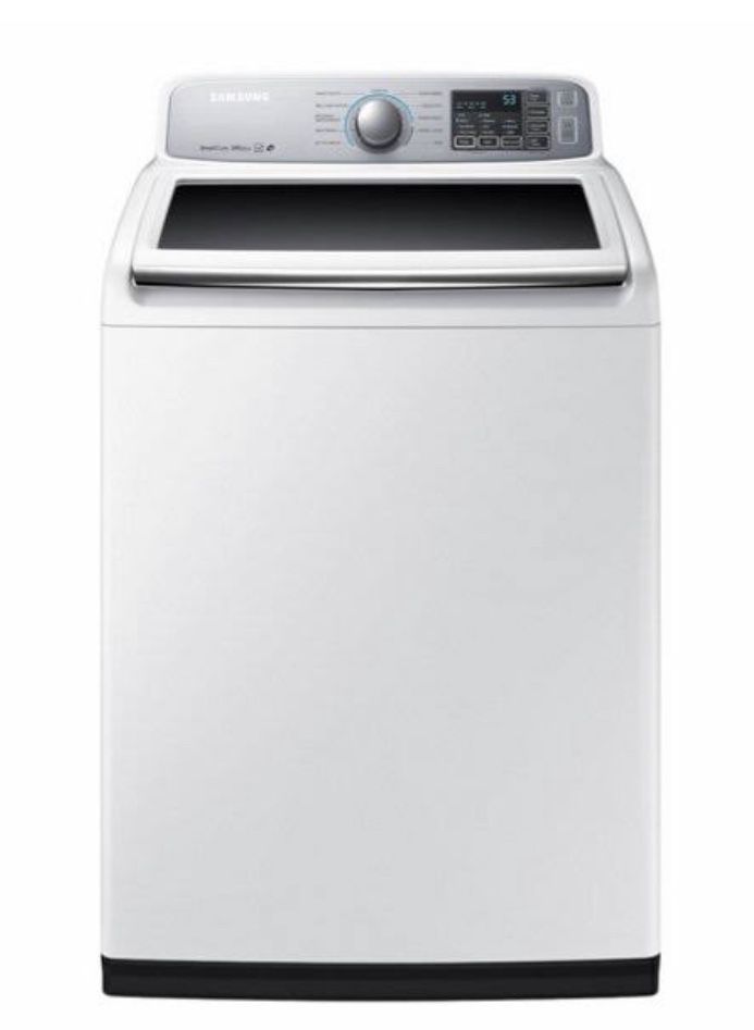 Samsung WA7450 5.0 cu. ft. Top Load Washer, White