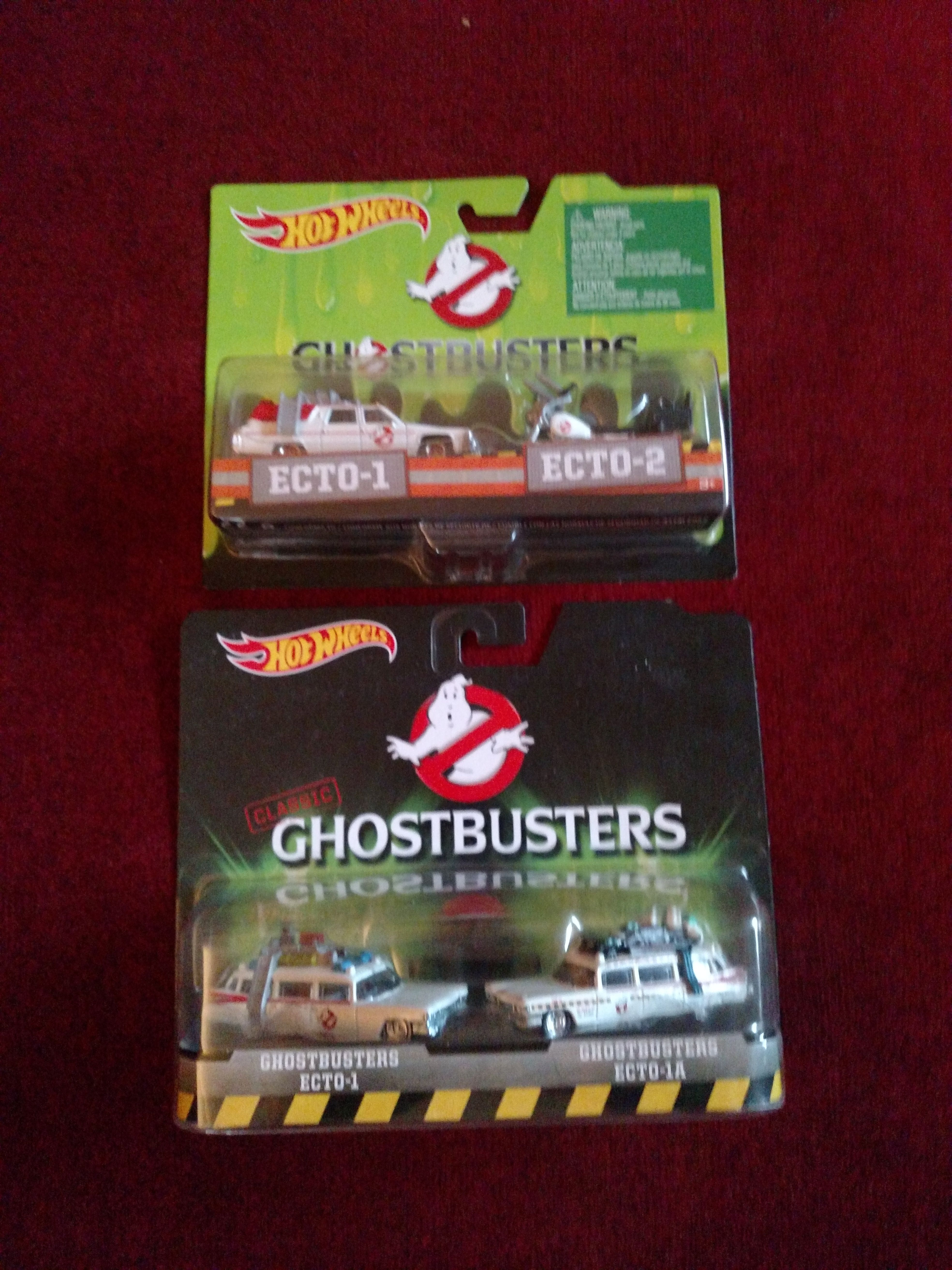 Hot Wheels Ghost Buster's sets